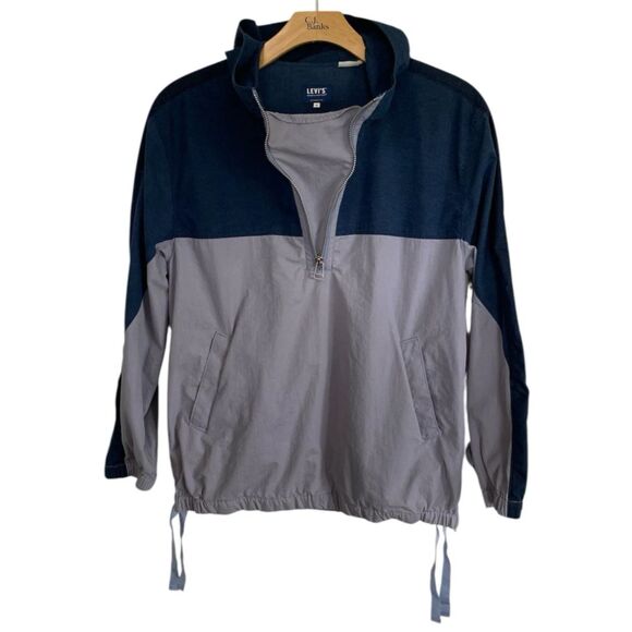 Levi’s Made & Crafted Men's Size Med Hooded Popover Jacket - Picture 2 of 13